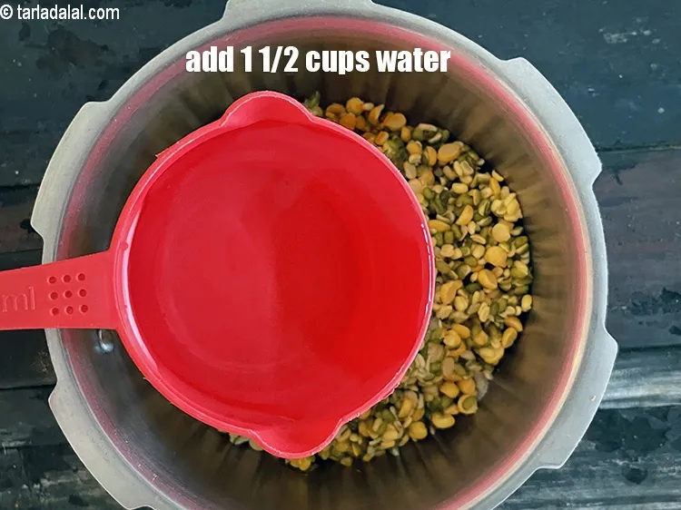 Step 14 – Add 1 1/2 &nbsp;cups of water.