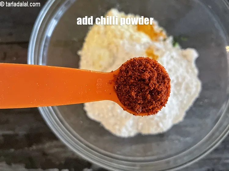 Step 13 – Add&nbsp;<meta charset="UTF-8" />1 tsp&nbsp;<a href="glossary-chilli-powder-red-chilli-powder-339i">chilli powder</a>.