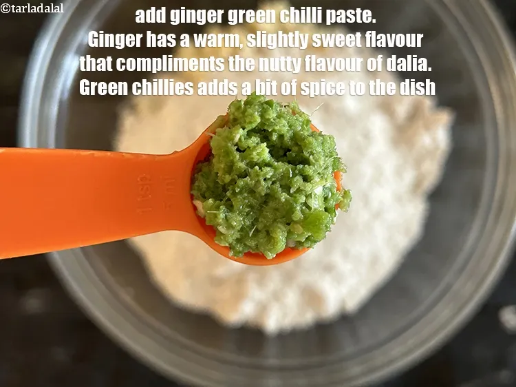 Step 15 – Add&nbsp;<meta charset="UTF-8" />1 tsp&nbsp;<a href="glossary-ginger-green-chilli-paste-adrak-mirch-ki-paste-adrak-mirchi-paste-139i">ginger-green chilli paste</a>.&nbsp;Ginger has a warm, slightly sweet flavor that complements …