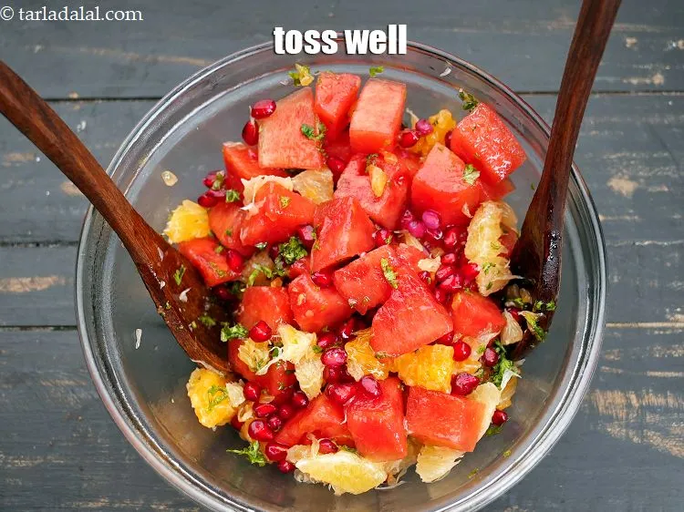 Step 15 – Toss well.