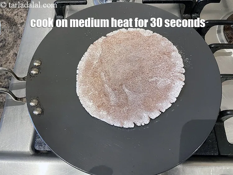 Step 15 – Cook for 30 seconds on medium heat.