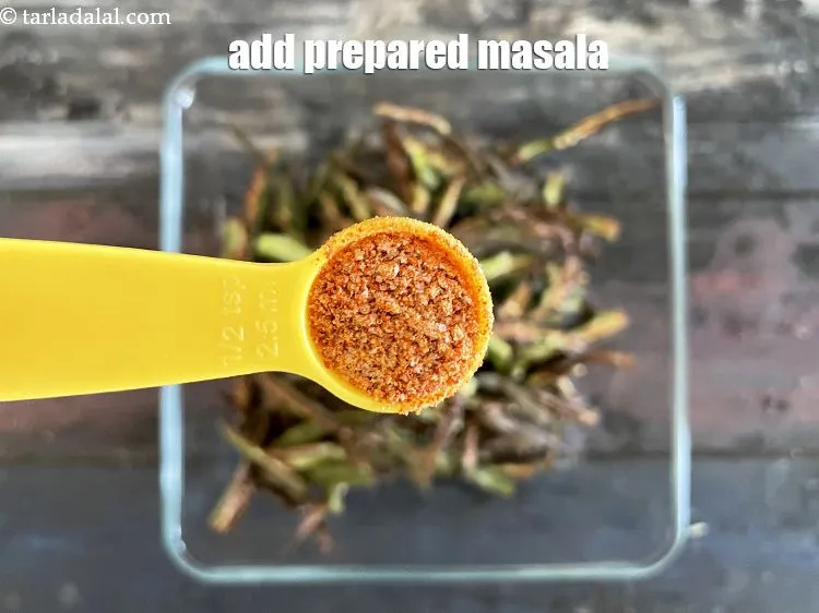Step 21 – Add prepared masala.