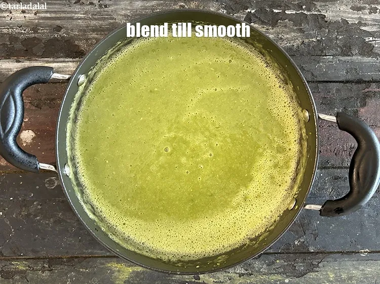 Step 16 – Blend till smooth.