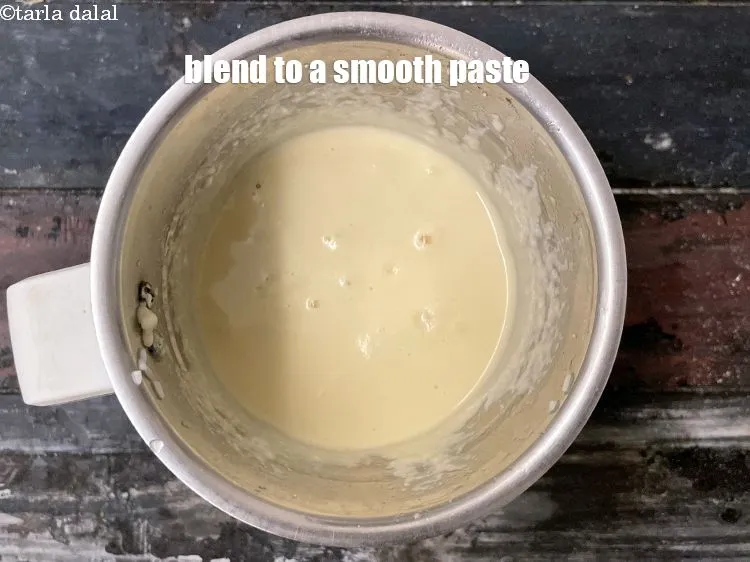Step 15 – Blend to a smooth paste.