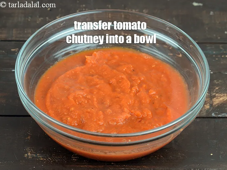 Step 20 – Remove from the flame, transfer into a bowl and keep aside.