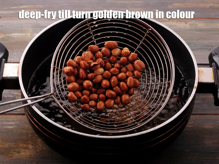 Step 16 – Deep-fry till they turn golden brown in colour from all the sides.