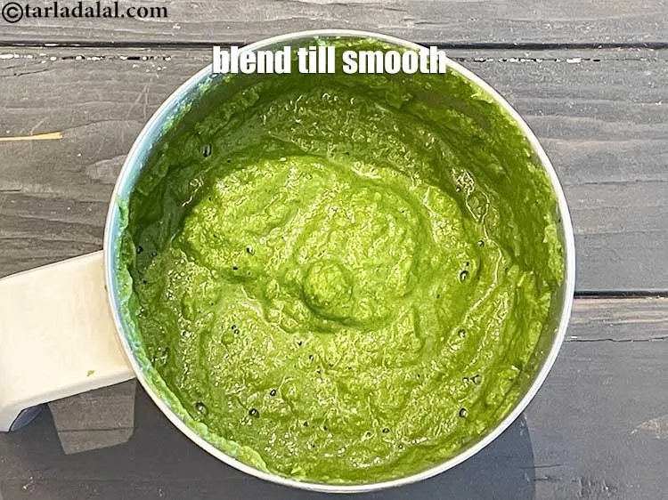 Step 19 – Blend to a smooth paste.