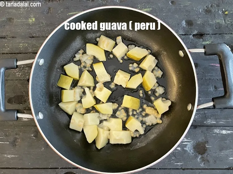 Step 16 – Cooked guava.