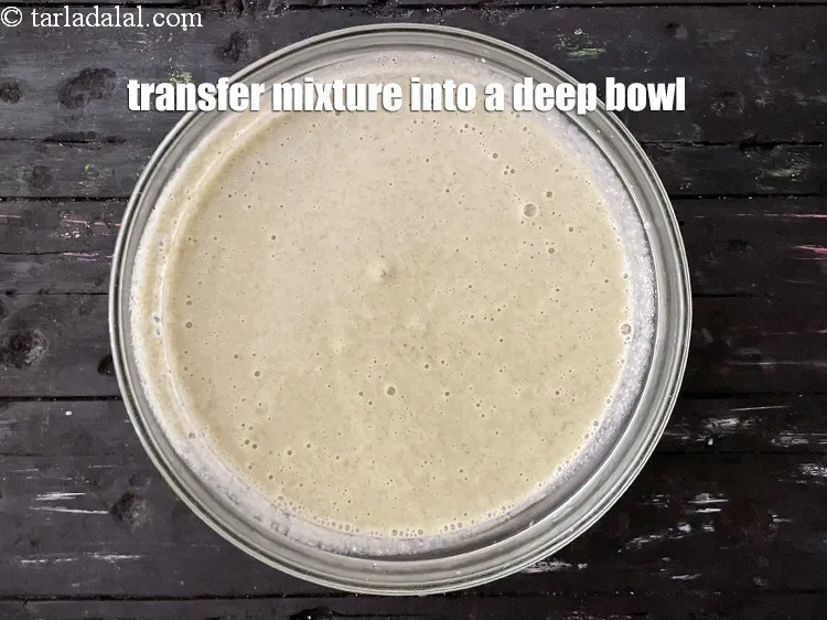 Step 18 – <meta charset="UTF-8" />Transfer the mixture into a deep bowl.