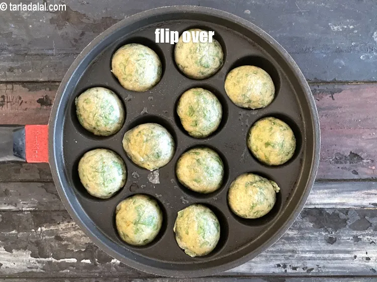 Step 14 – Flip over.