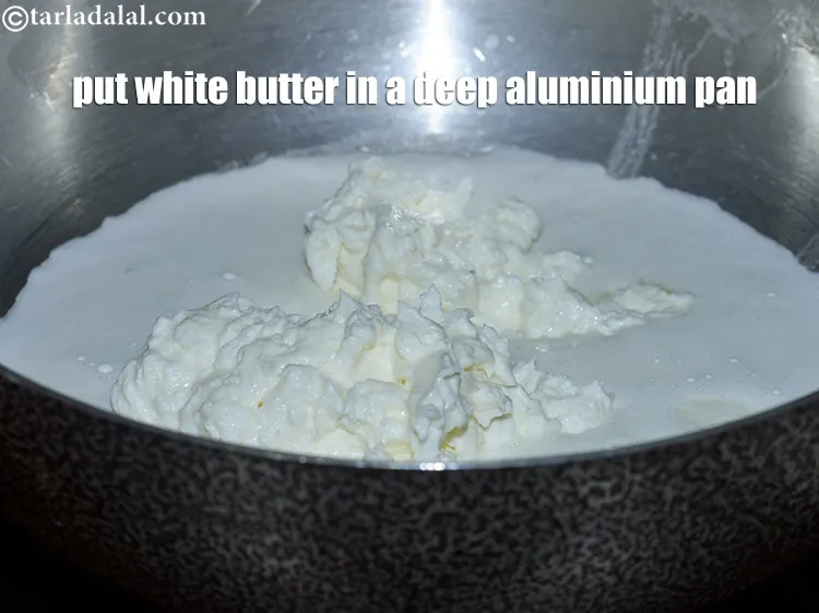 Step 12 – To make <strong>ghee recipe | homemade ghee Indian | how to make ghee from milk …