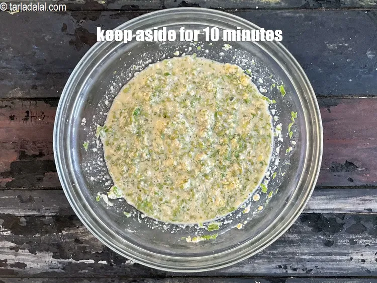 Step 15 – Keep aside to rest for 10 minutes.