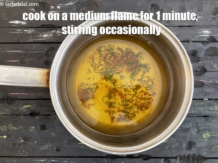 Step 21 – Cook on a medium flame for 1 minute, while stirring occasionally.