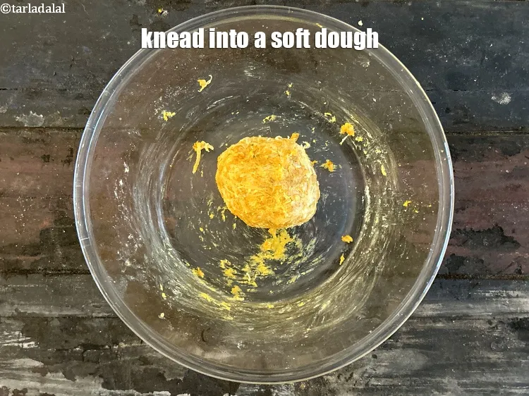 Step 25 – Knead into a soft dough.