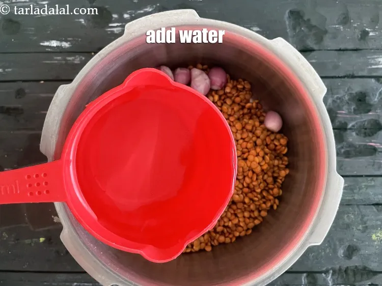 Step 22 – Add water. We added 1 cup of water.