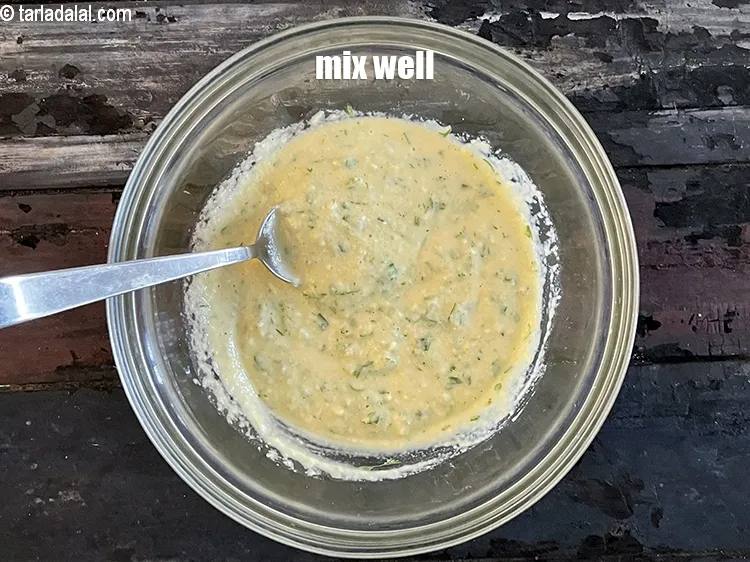 Step 23 – Mix well.