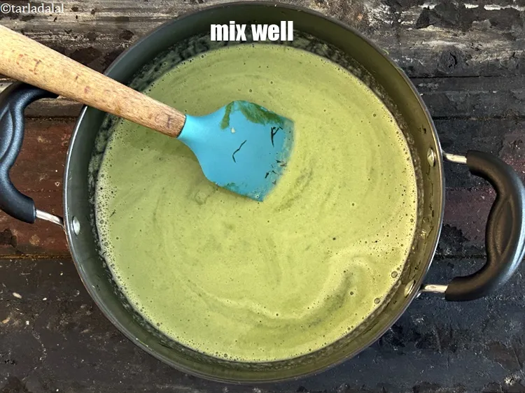 स्टेप 15 – अच्छी तरह मिलाएं।