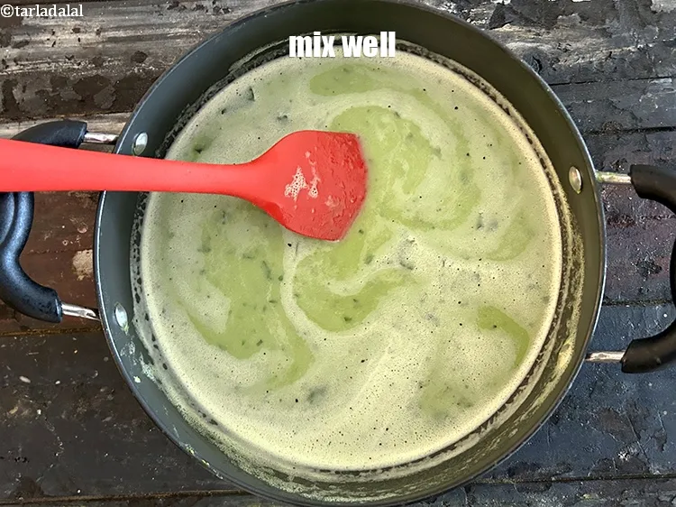 Step 15 – Mix well.