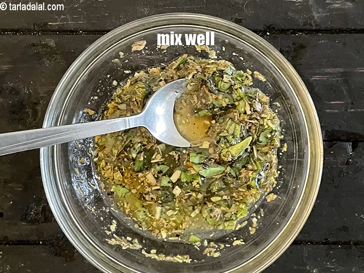 Step 15 – Mix well.