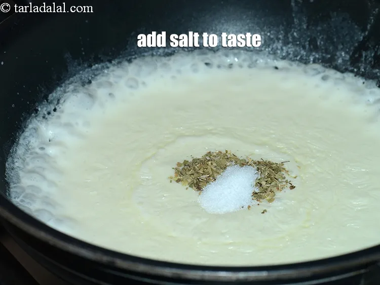 Step 16 – Add salt to taste.