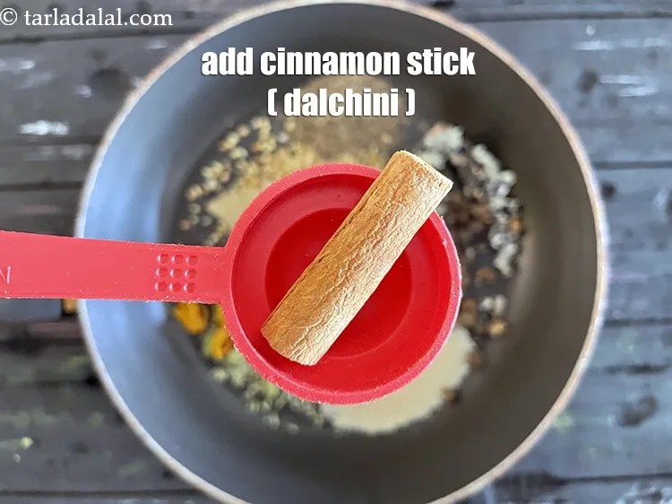 Step 14 – Add&nbsp;<meta charset="UTF-8" />1&nbsp;small stick&nbsp;<a href="glossary-cinnamon-dalchini-346i">cinnamon (dalchini)</a>.