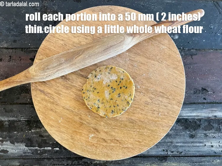 स्टेप 23 – प्रत्येक भाग को 50 मि. मी (2 इंच) व्यास के …