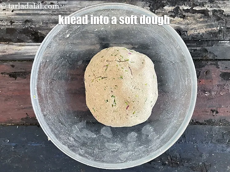 Step 14 – Knead into a soft dough.