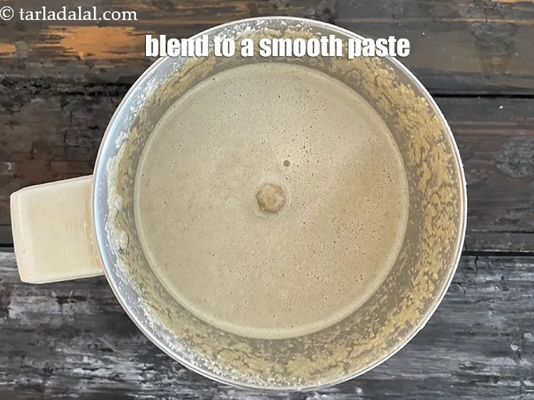 Step 14 – Blend to a smooth paste.