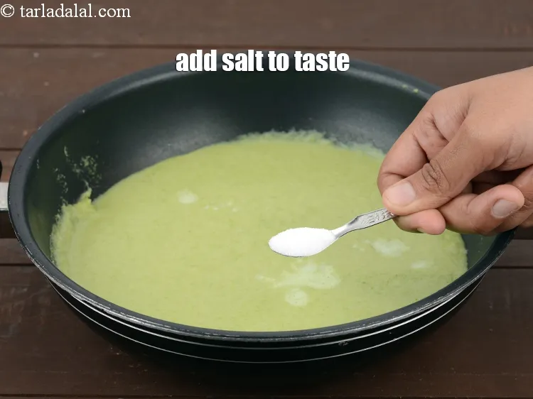 Step 14 – Add salt to taste.