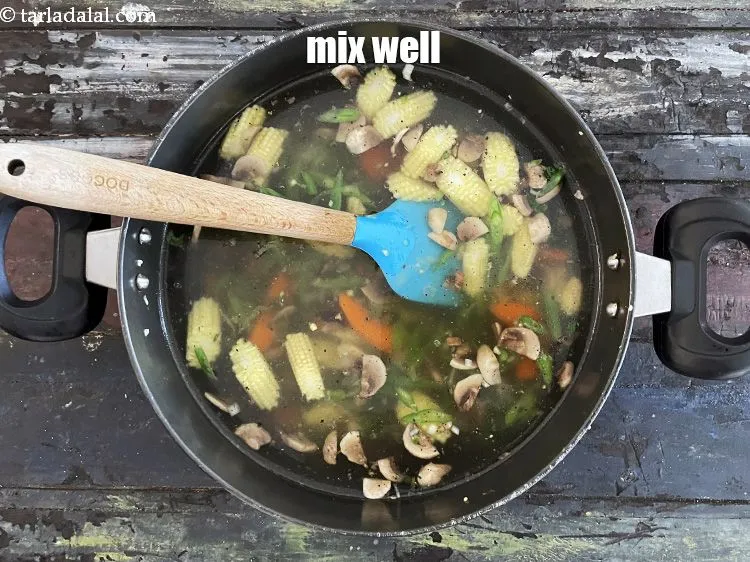 Step 17 – Mix well.