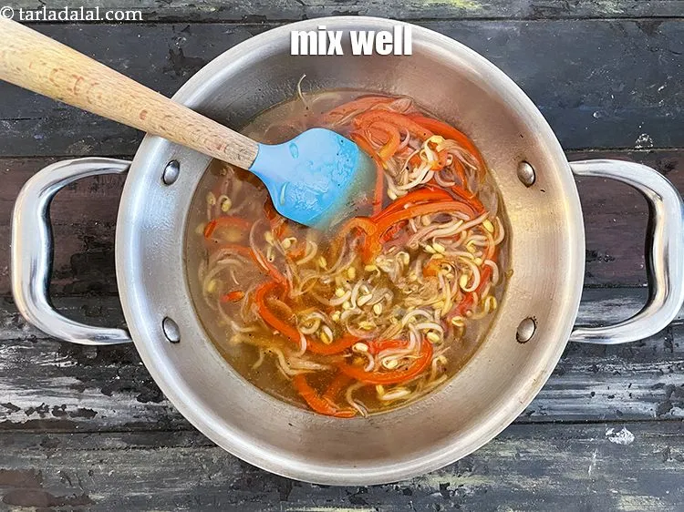 स्टेप 17 – अच्छी तरह से मलाएं।