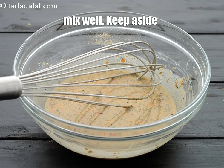 Step 14 – Mix it well. Keep aside.&nbsp;
