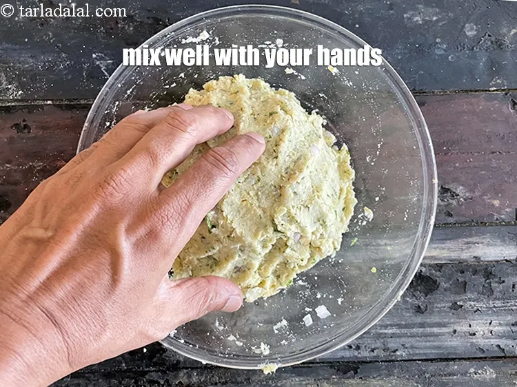 Step 29 – Mix well with your hands.&nbsp;