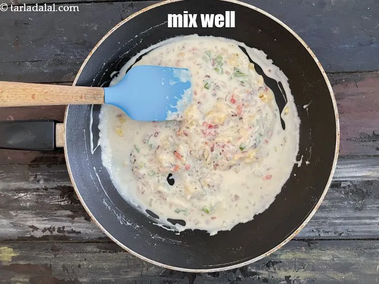 Step 21 – Mix well.
