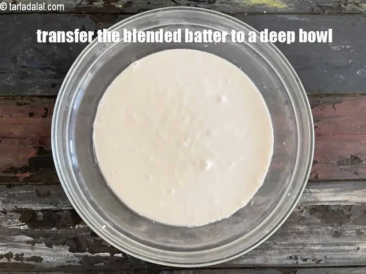 Step 14 – Transfer the mixture into a deep bowl.
