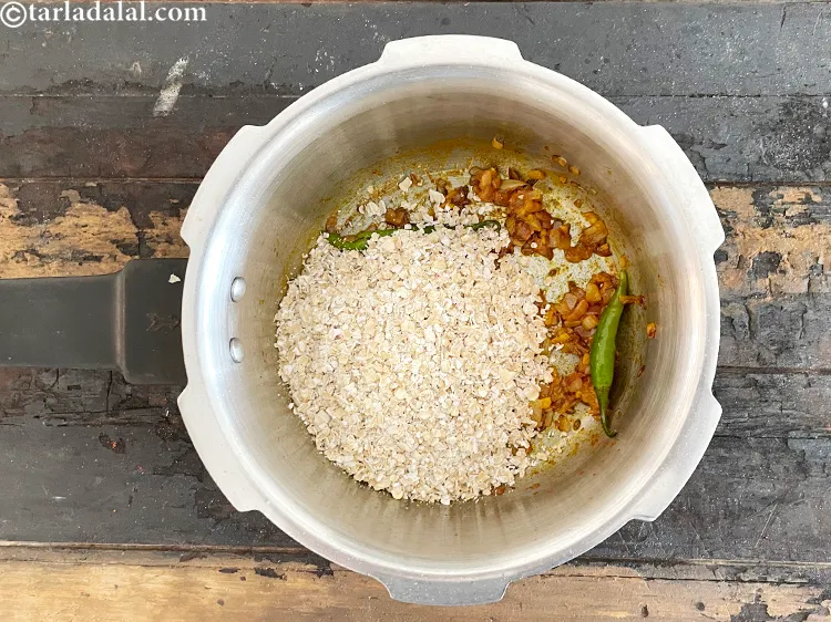 Step 30 – Add&nbsp;<meta charset="UTF-8" />1 cup&nbsp;<a href="glossary-quick-cooking-rolled-oats-rolled-oats-547i">quick cooking rolled oats</a>.