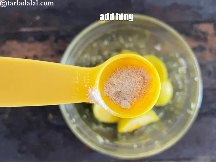 Step 15 – Add&nbsp;<meta charset="UTF-8" />a pinch of&nbsp;<a href="glossary-asafoetida-hing-113i">asafoetida (hing)</a>.