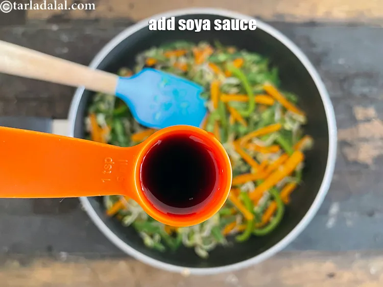 Step 22 – Add &nbsp;<meta charset="UTF-8" />1/2 tsp&nbsp;<a href="glossary-soy-sauce-soya-sauce-864i">soy sauce</a>.