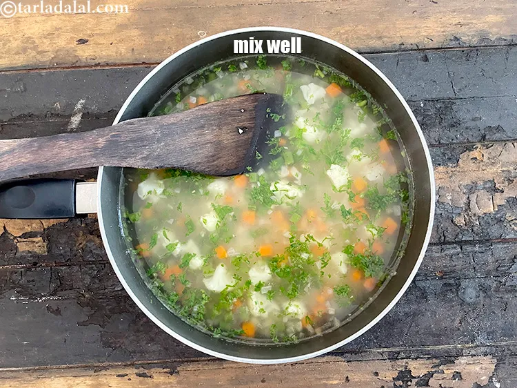 Step 21 – Mix well.