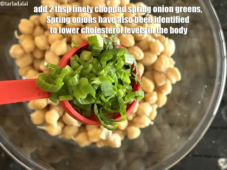 Step 15 – <meta charset="UTF-8" /> Add 2 tbsp&nbsp;finely&nbsp;<a href="glossary-chopped-spring-onion-greens-1030i">chopped spring onion greens</a>,&nbsp;<a href="https://www.tarladalal.com/recipes-using-spring-onion-443">Spring onions</a>&nbsp;have also been identified …