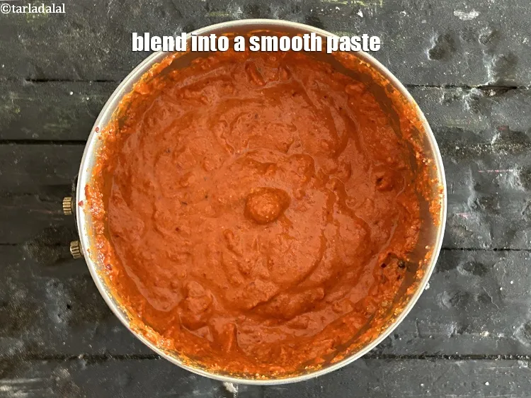 Step 18 – Blend into a smooth paste.
