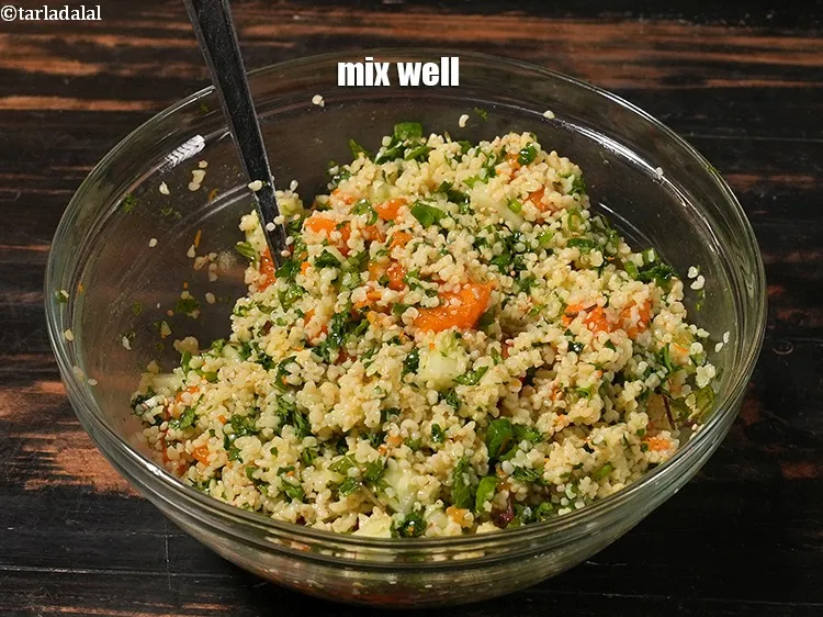 Step 27 – Mix well.