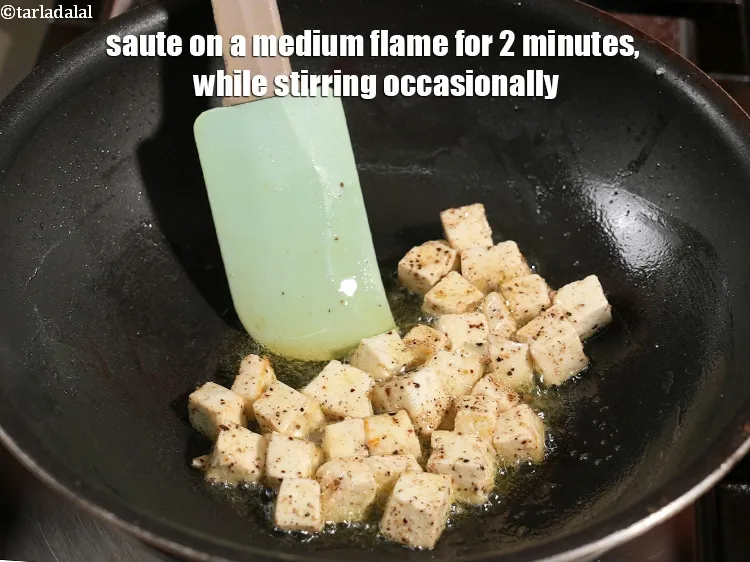 Step 17 – Saute on a medium flame for 2 minutes, while stirring occasionally.