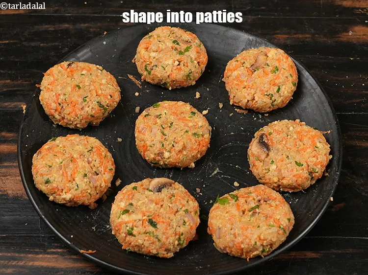 Step 17 – Shape into patties.