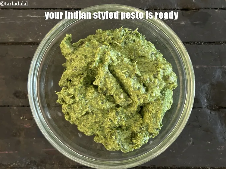 Step 16 – Pesto.&nbsp;
