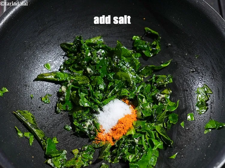 Step 15 – Add salt to taste.