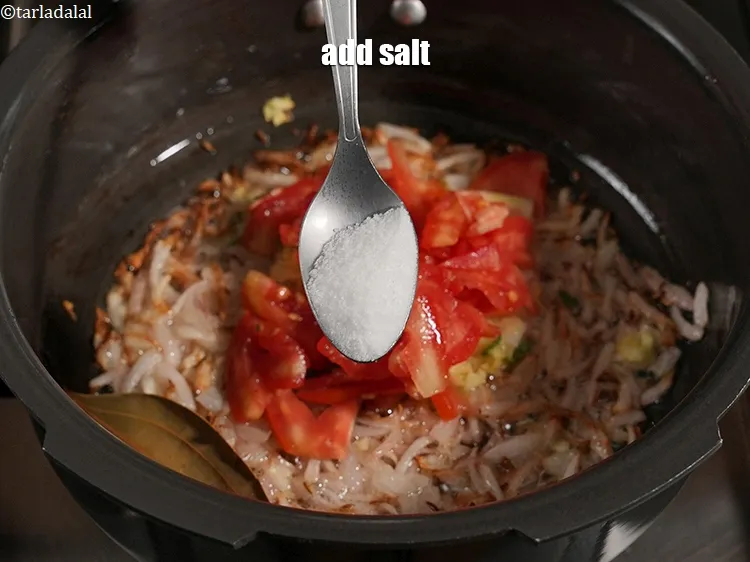 Step 15 – Add salt to taste.