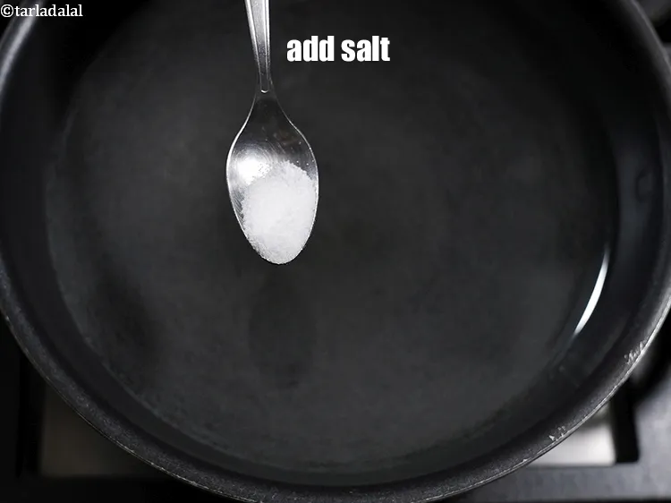 Step 15 – Add salt.&nbsp;
