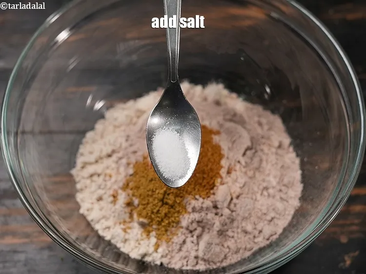 Step 16 – Add 1/8 tsp salt.