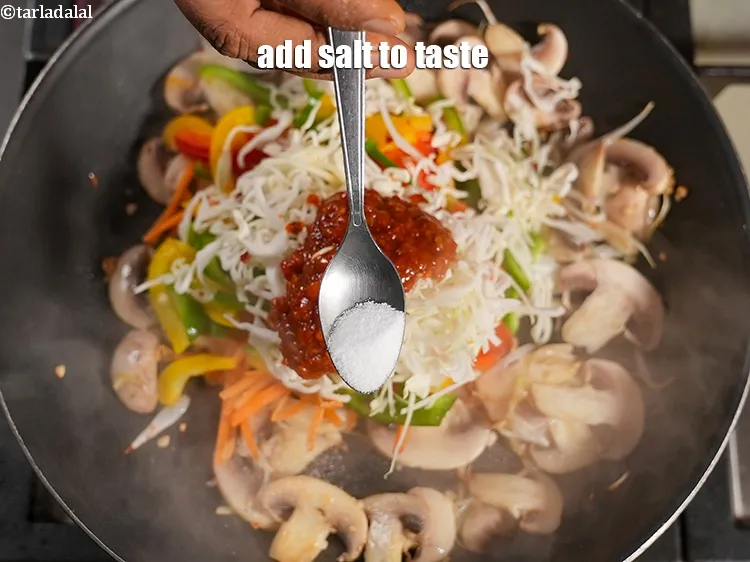 Step 15 – Add salt to taste.